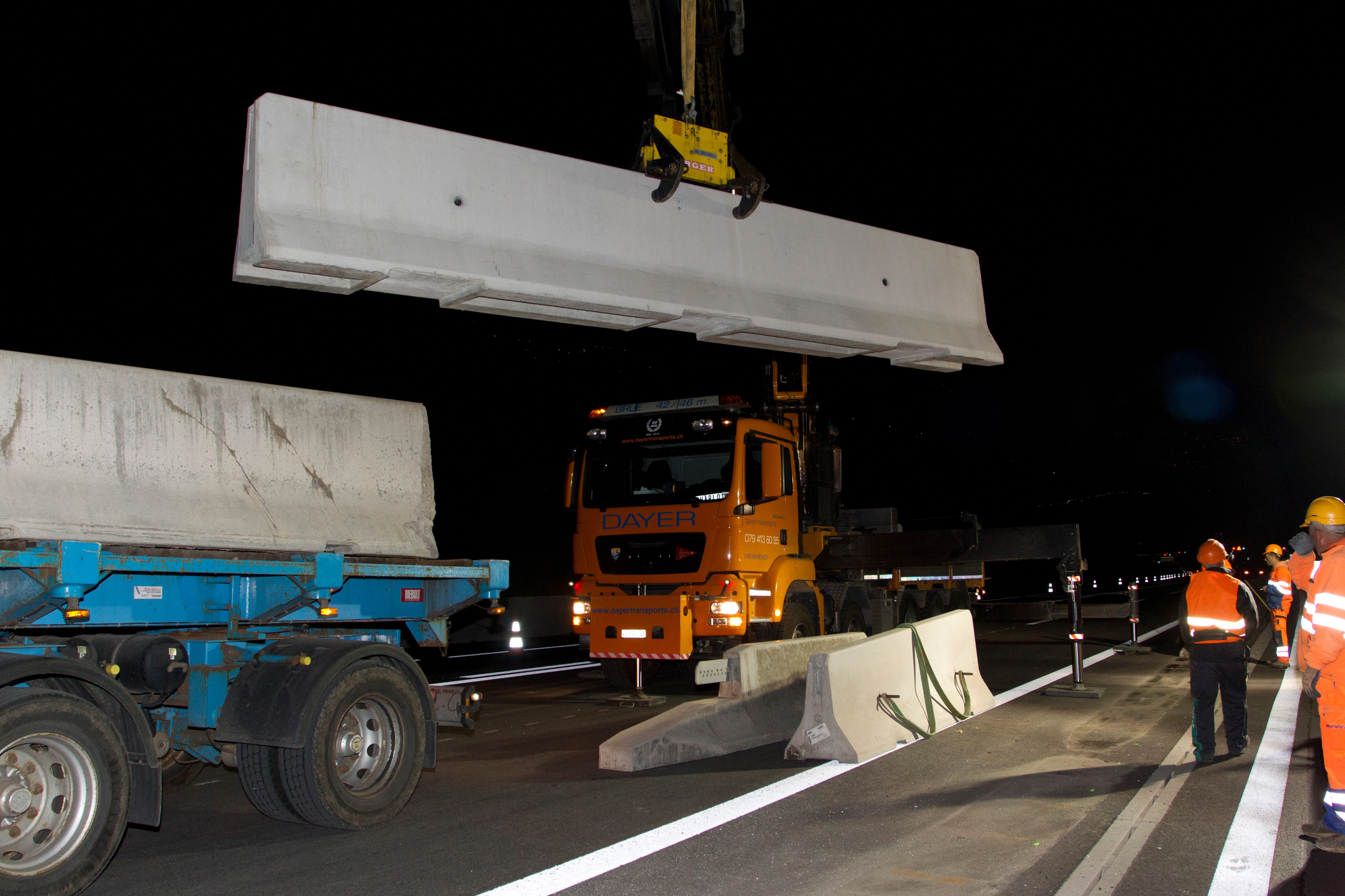 Les travaux de rénovation de l’A9 entre Riddes et Conthey entrent dans leur dernière phase